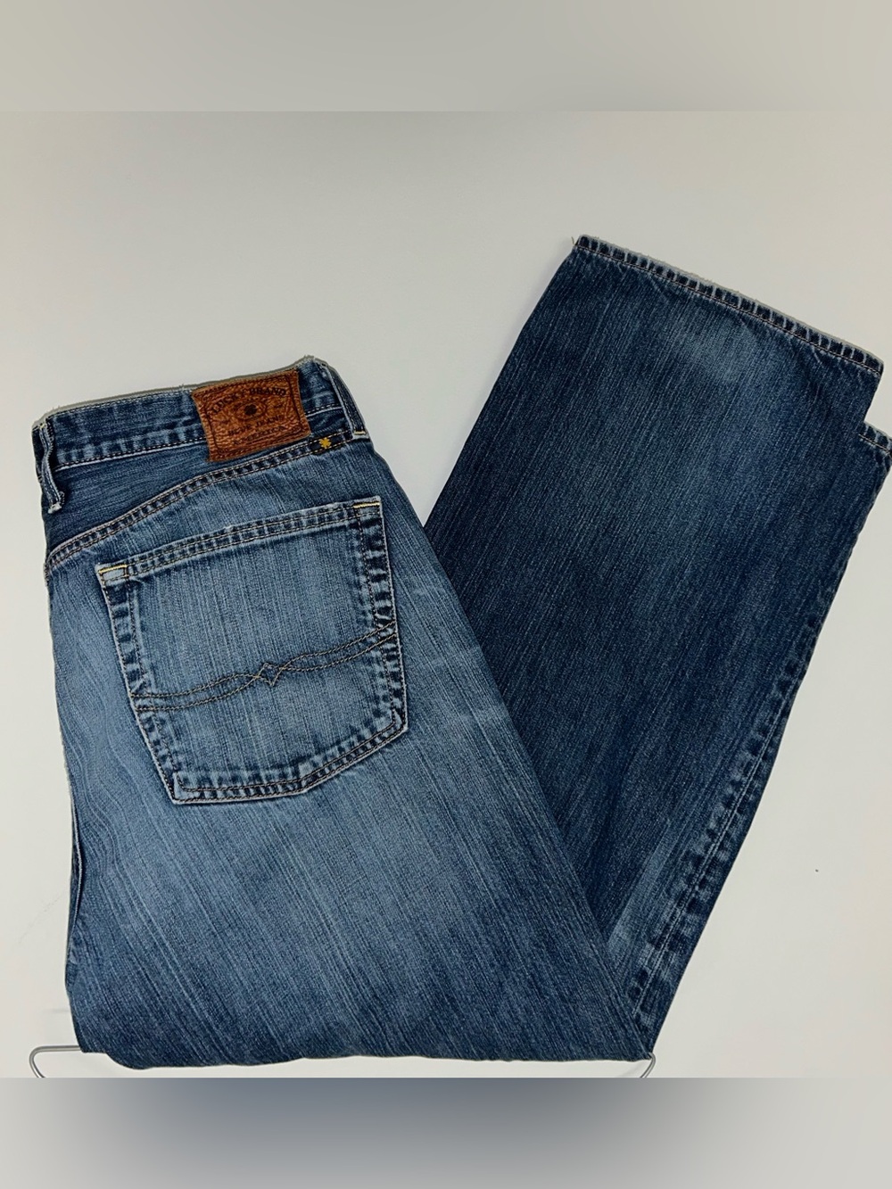 Lucky Brand 361 Vintage Selvedge Straight Jean Men's Relaxed Jeans 36x30